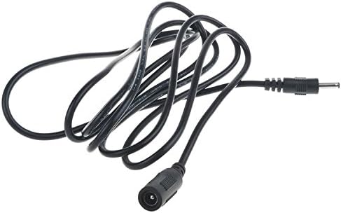 Miniatura 3 de PKPower AC 18V 12V 9V 6V Barril Plug Cable de alimentación Aproximadamente 6 pies (5.9 ft) Adaptador de CA Extensor Cable de extensión hembra Jack