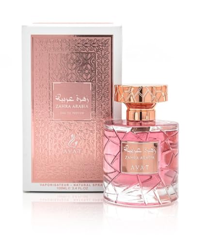 AYAT PERFUMES – Eau de Parfum YARA 100 ml - Made in Dubaï Notes: Mandarine Vanille Santal et Boisé, Musc - EDP Oriental Parfait pour Femme et Homme - Zahra Arabia