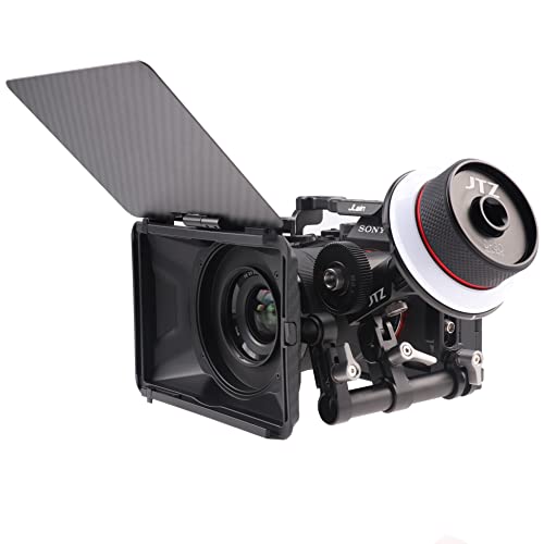 Jtz Dp30 Single-15Mm-Rod Cine Lens Follow Focus Puller Lever For Filmmaking Video Cinema Dslr Mirrorless Camera,Suitable For Sony Canon Nikon Blackmagic Bmpcc 4K 6K Camera #TOP7