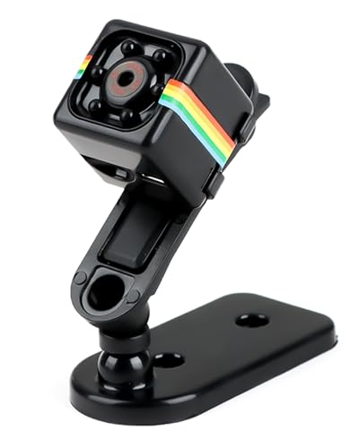Mini telecamera spia senza fili invisibile, telecamera di sorveglianza senza Internet interna/esterna, Micro Camera spia Discreta-WiFi 1080P, 12MP Foto, Rilevamento del Movimento e Visione Notturna
