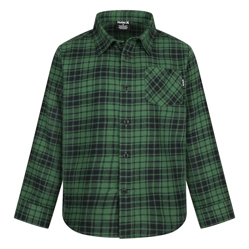Hurley Boys' Long Sleeve Flannel Shirt