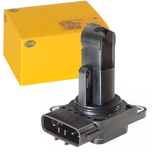 HELLA 8ET 009 142-901 Debimetro, 5a... poli, avvitato, senza collettore aspirazione