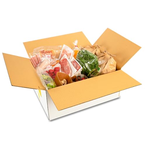 [全4回定期便 令和7年産新米]糸島産 肉 米 野菜 果物 厳選詰め合わせ MINORI BOX Sサイズ[季節ごとに年4回お届け]