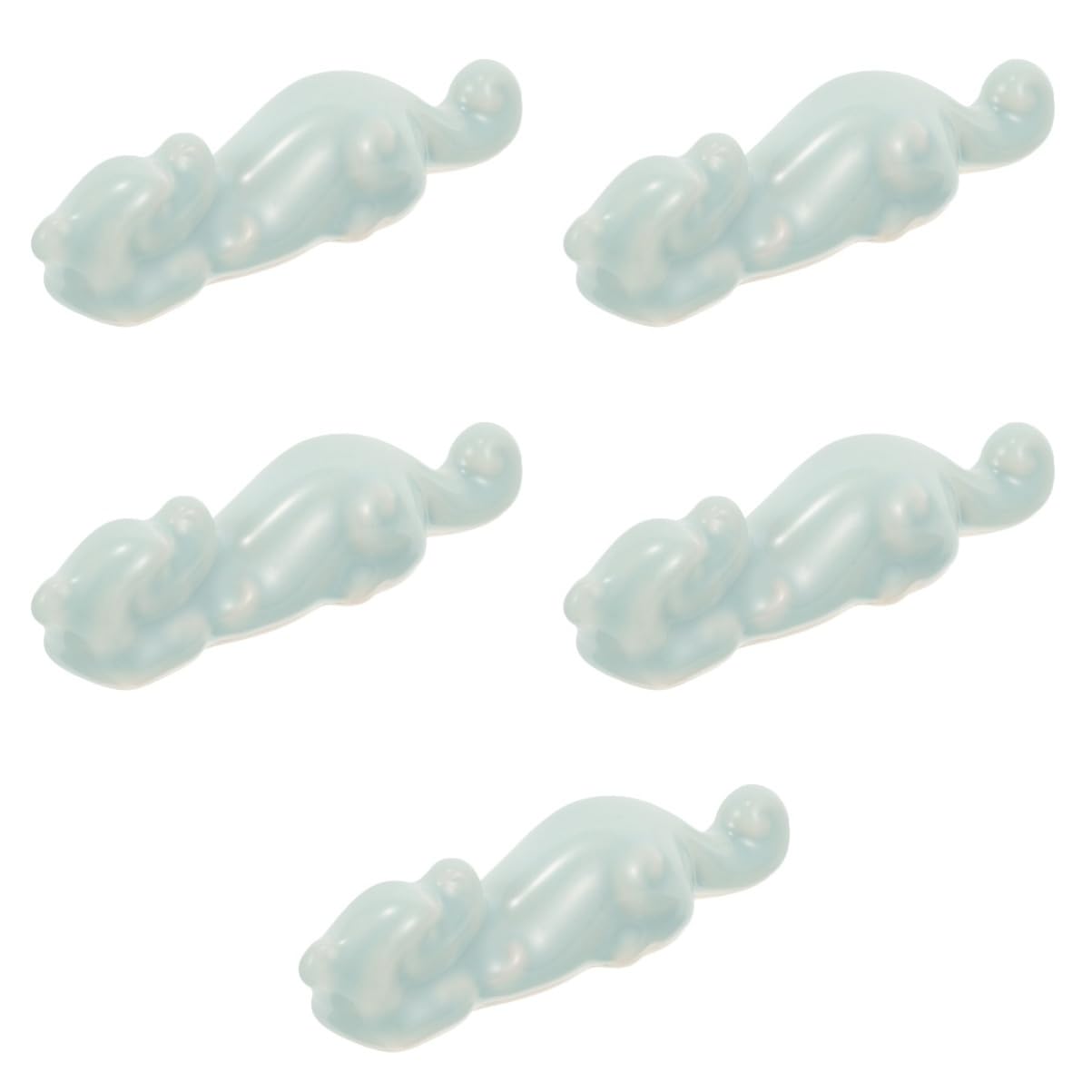 Operitacx 5stücke Ceramic Pen Holder Eleganter Kalligraphie-pinselhalter Aus Hochwertiger Keramik Stabiler Stand Für Schreibbedarf Und Kunstbedarf Für Zuhause Und Büro