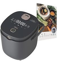 Amazon | “ 健康調理 炊飯器 ていとうシェフ ” 5合炊き 多機能