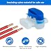 20 Pcs Waterproof Wire Connectors, Gel Filled Cable Connectors for Robotic Lawnmower, Waterproof Electrical Connector for Robotic Lawn Mowers, Automower Irrigation, with 10 Connection Terminals