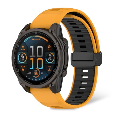 For Garmin Fenix 8 51mm/Epix Pro 51mm/Fenix 7X/Fenix 7X pro oh VR C܂肽݃obNfUC X|[coh xg YANMONGI _炩 h y ϏՌ h 