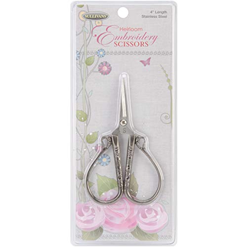 Sullivans Silver Heirloom Embroidery Scissors 4