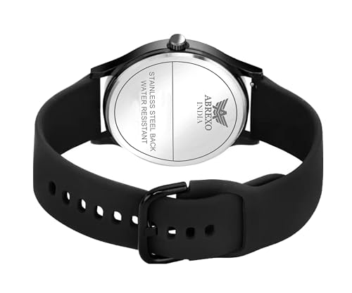 Image of Speed-Master Series Round Dial Date Working Silicone Strap Analog Quartz Mechanism Boys Watch for Men