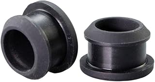 10pcs/Set T-Type Plug Cover Black 9.5mm to 20mm Silicone Rubber Hole Caps Snap-on Gasket Blanking End Caps Seal Stopper (Color : 10pcs, Size : 11mm)