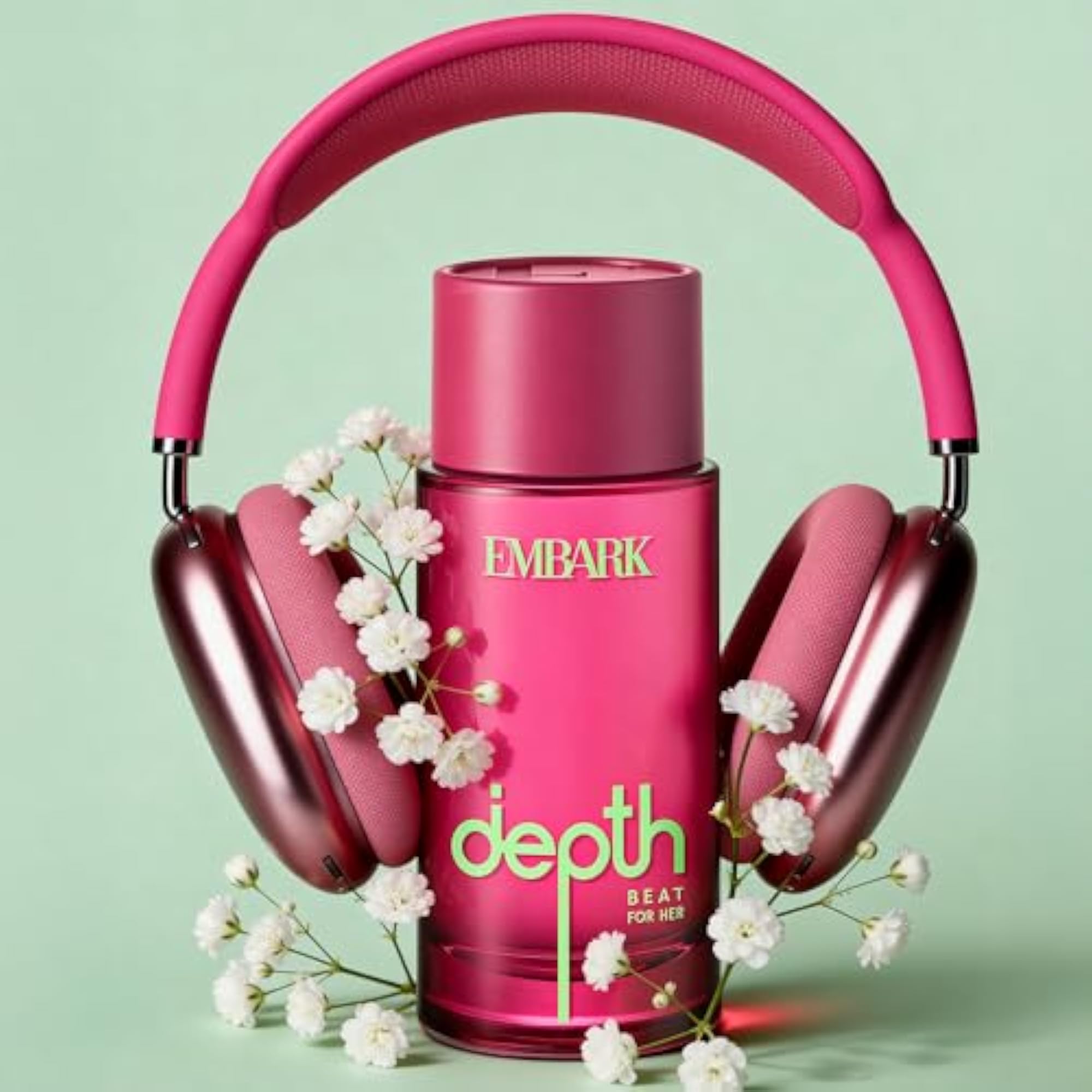 Women's Depth Beat Eau de Parfum, Oriental Fruity Fragrance, 100ml