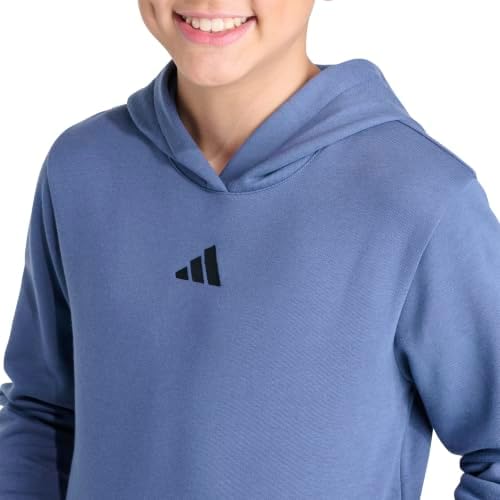 adidas Kids Boys Essentials 플리스 스몰 로고 세트 캐주얼 - 블랙 — 사진 3