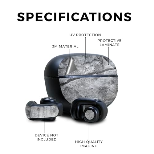 Image of Glossy Glitter Skin Compatible with Bose Ultra Open Earbuds - Dead Wood - Premium 3M Vinyl Protective Wrap Decal Cover - Easy to Apply | Crafted in The USA by MightySkins