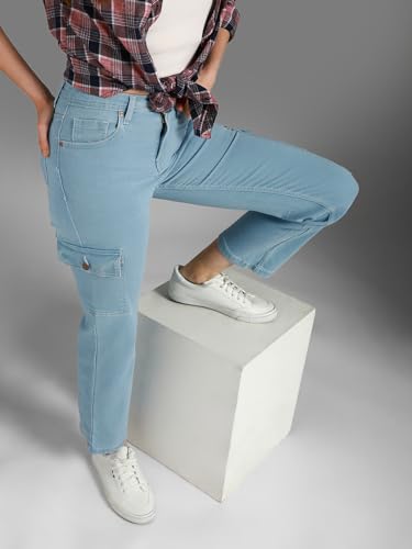 Image of HIGH STAR Women's High Rise Straight Jeans
