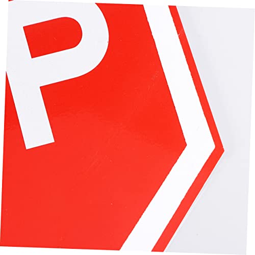 Panneau Arrêt Stop de sécurité premium avec bordure blanche extérieure - 2