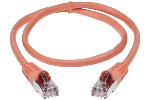 Cable de red SF Cable Cat5e STP 2ft naranja miniatura 1