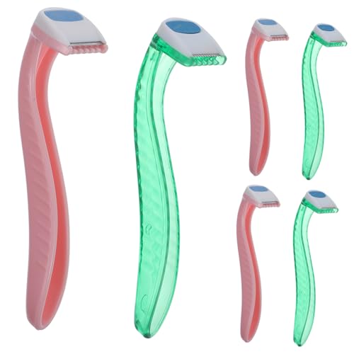 PENIKOKO 12 Piezas Afeitadora de Cuerpo para Mujeres Diseño Ergonómico Cuchillas para Afeitar Áreas Íntimas Viaje y Color Aleatorio Color Aleatorio