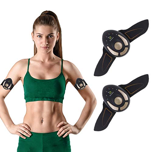 Dynwave Estimulador ABS Muscle Toner Workouts Portable Training Home Office Fitness - 2Pcs Arm Stimu