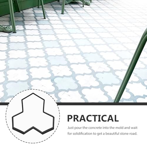 Molde de hormigón para jardín y pavimento de plástico exterior 3