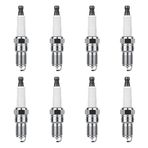 8 Pcs Iridium Spark Plugs Replace OEM# 41-162 41-110 41-985 9602 19417055 Fit for 1999-2013 Chevy Silverado Tahoe Avalanche Corvette Camaro GMC Sierra Yukon 1500 2500 4.8 5.3 5.7 6.0 6.2 LS V8