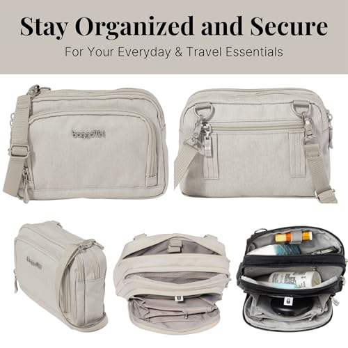 Image of Baggallini Triple Zip with Front Wallet /Trifecta RFID Wallet Crossbody