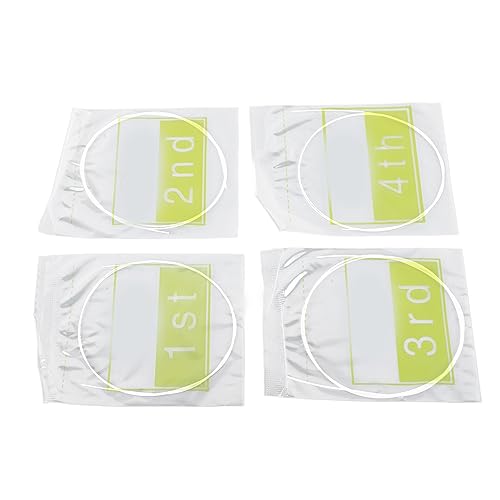 Cuerdas de Nailon para Ukelele, Sonido Claro y Brillante, Fcil Instalacin, Larga Duracin, Compatibilidad Universal con la Mayora de Marcas y Modelos, 4 Piezas para Reparacin