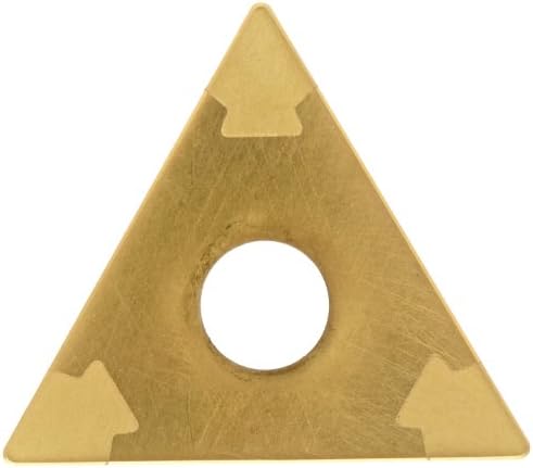 Sandvik Coromant T-MAX P CBN Turning Insert, TNGA Style, Triangle Shape, CB7525 Grade, TiN Coating
