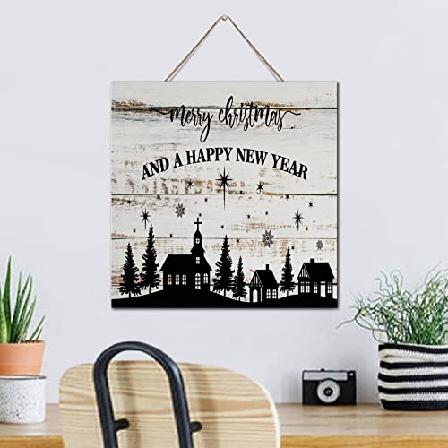 Panneau mural bois de Noël 30cm pour remplacer les décorations en plastique fragiles - 4