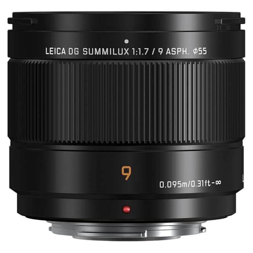 Panasonic H-X09E Leica DG SUMMILUX Objektiv (9 mm, F1.7, Staub, Spritzwasser- und Kälteresistent) schwarz – Bild 3