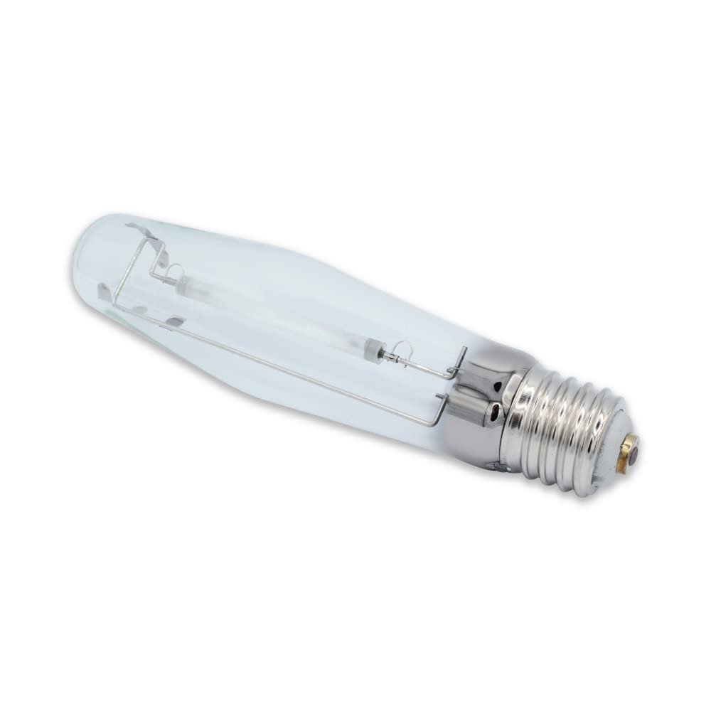 lumenivo 400 Watt HPS Bulb LU400 Clear High Pressure Sodium Vapor Lamp – 2100K Warm White – E39 Mogul Screw Base – 1 Pack
