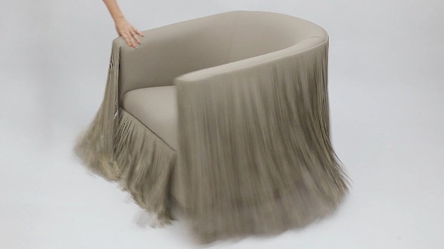 Sillón Plegable Negro miniatura 7