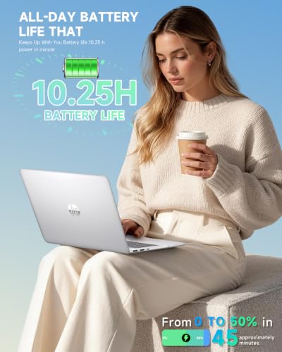 Image of HP 17.3 inch FHD Student Laptop Computer-Intel 8core i3-N305 16GB RAM 512GB SSD