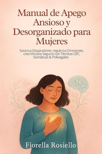 Manual de Apego Ansioso y Desorganizado para Mujeres: Sana tus Disparadores, regula tus Emociones, crea Vínculos Seguros con Técnicas CBT, Somáticas & Polivagales