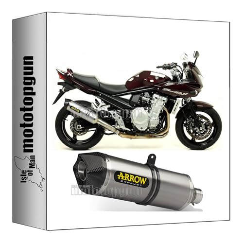 Ligne Arrow Race-Tech aluminium pour Suzuki Bandit 1250 look racing et carby