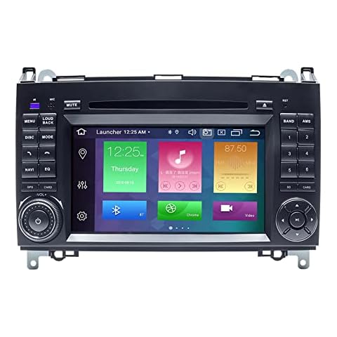 ZLTOOPAI Android 10 Octa Core 4G RAM 128G ROM Car Multimedia Player for Mercedes-Benz W169 W245 B160/B170/B180/B200 W639 Vito Viano W906 Sprinter VW Crafter 7IN Auto Stereo Car GPS Radio DVD Player Cover