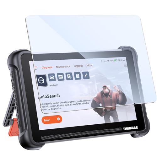 Image of THINKCAR THINKSCAN 689 OBD2 Scanner and Tempered Glass Screen Protector