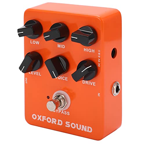 Pédale effets guitare rock britannique LiebeWH pour jouer du rock chez soi en appartement