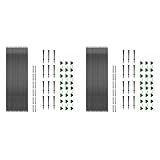 Plus de cerceaux de filet de jardin sont disponibles en différentes tailles de tunnels de plantation de jardin, de mini tentes de plantation, de petites serres, de treillis métalliques et d'arches de jardin pour répondre à vos besoins. (Filet de jardin non inclus).