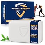 WrestleShield Bar Soap for Men & Women Deep Cleansing, Moisturizing & Odor Defense Soap Bars | Advanced Tea Tree & Eucalyptus Formula Body Soap Bar for Wrestlers, Athletes & Sports Enthusiasts