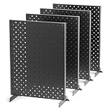 Ultrawall Pegboard Display Stand Metal Tabletop 4-Pack