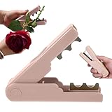 Rose Thorn Stripper Tool, 1 Pcs Thorn Remover for Roses Quick Flower Stem Cutter Efficient Rose Dethorner for DIY Floral and Gardening