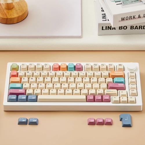 Akko(アッコ) x MonsGeek タイムライン キーキャップセット 151キー 60/75/85/100% ACAプロファイル ダイサブキーキャップ MXスイッチ対応 Mac対応 フルキーまで対応 レトロ【国内正規品】
