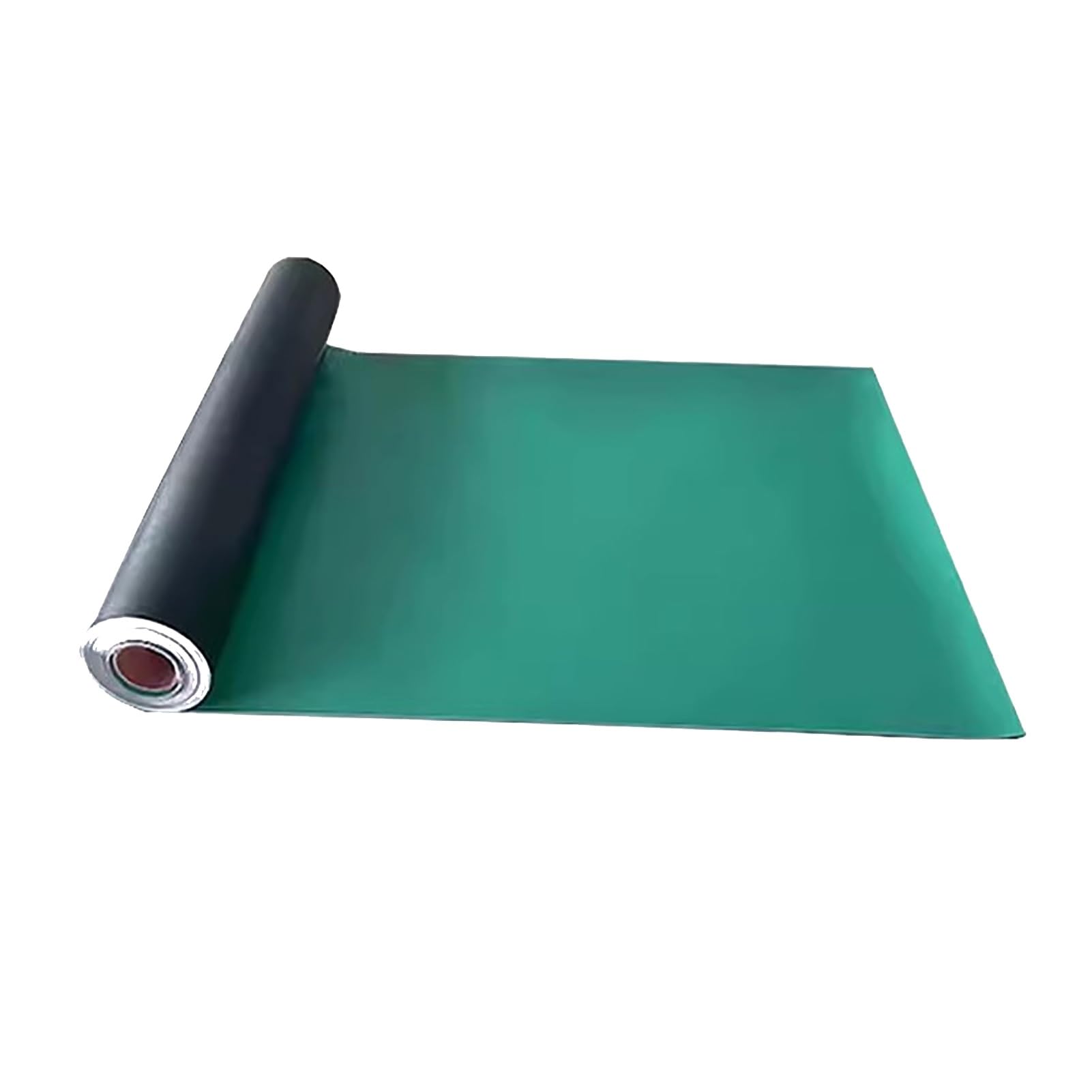 Tappetino Antistatico, Tappetino In Gomma PVC For Banco Da Lavoro Tappetino Antistatico In Gomma Spessore 2 Mm For Riparazione Di Apparecchiature Elettroniche Saldatura(Green,120X1000cm/47.2x393.7in)