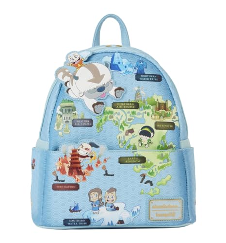 Loungefly Nickelodeon Avatar The Last Airbender Map Mini Backpack