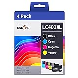 LC401 Ink Cartridges Compatible for Brother LC401XL LC401 High Yield Work with Brother MFC-J1010DW M
