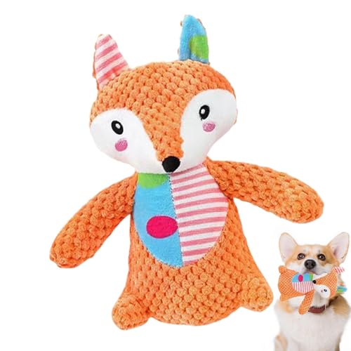 犬のぬいぐるみ、犬用の鳴くおもちゃ | 噛まれにくい犬の鳴くおもちゃ - 子犬を忙しくさせるためのおもちゃ、ペット用品、攻撃的な咀嚼者のための丈夫でインタラクティブな犬用おもちゃ