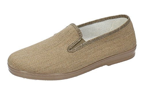 Sneaker en toile homme 302 marron contre pieds fatigués pantoufles Espagne 43