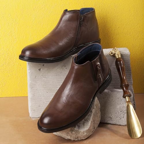 Image of ID Leather Boots for Men Premium Comfort, Durability & Versatile Design