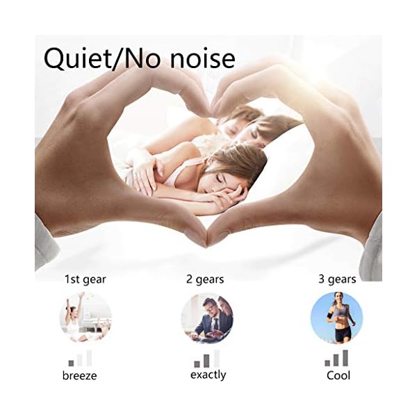 Ceiling Fan with Lighting LED Ceiling Lights Dimmable Remote Control Creative Soft Fan Bedroom Ceiling Lamp Modern Invisible Fan Ceiling Light Living Room Nursery Dining Room - Image 6