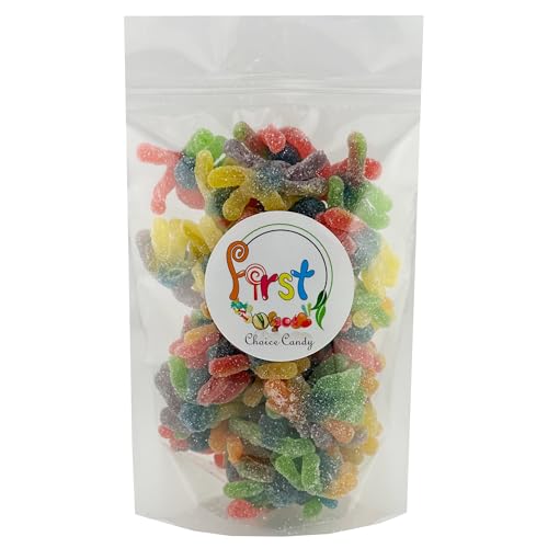 FirstChoiceCandy Sour Gummy Octopus (Sour Rainbow, 2 Pound (Pack of 1))